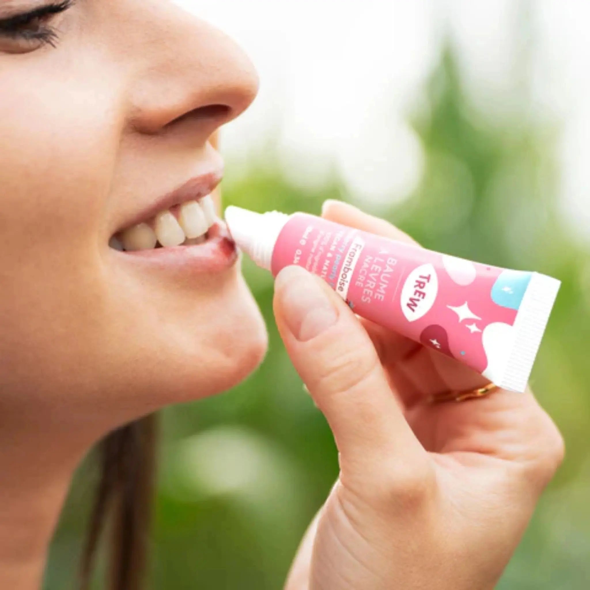Baume à lèvres hydratant teinté Framboise Trew