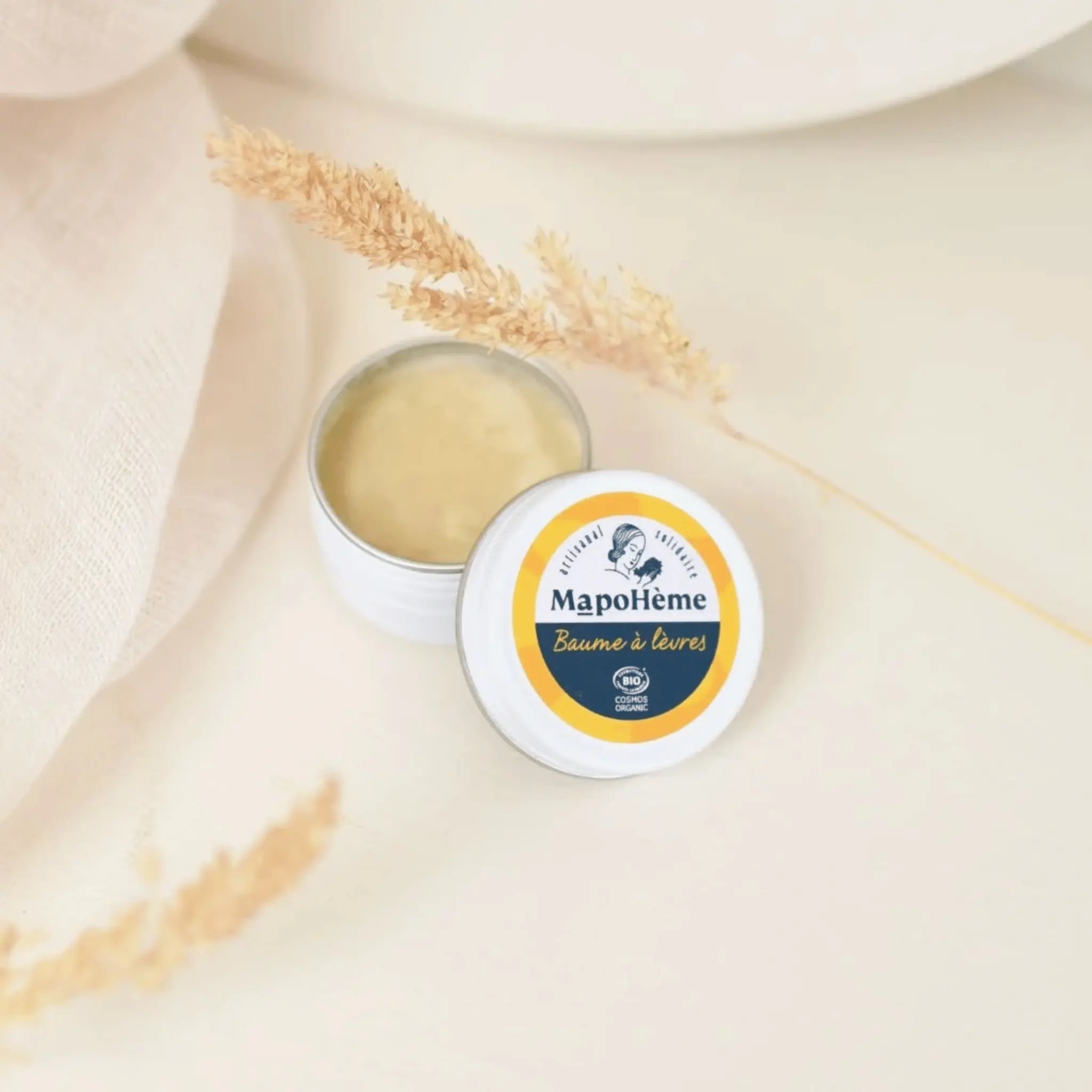 Baume à Lèvres Bio - hydratation intense Mapohème