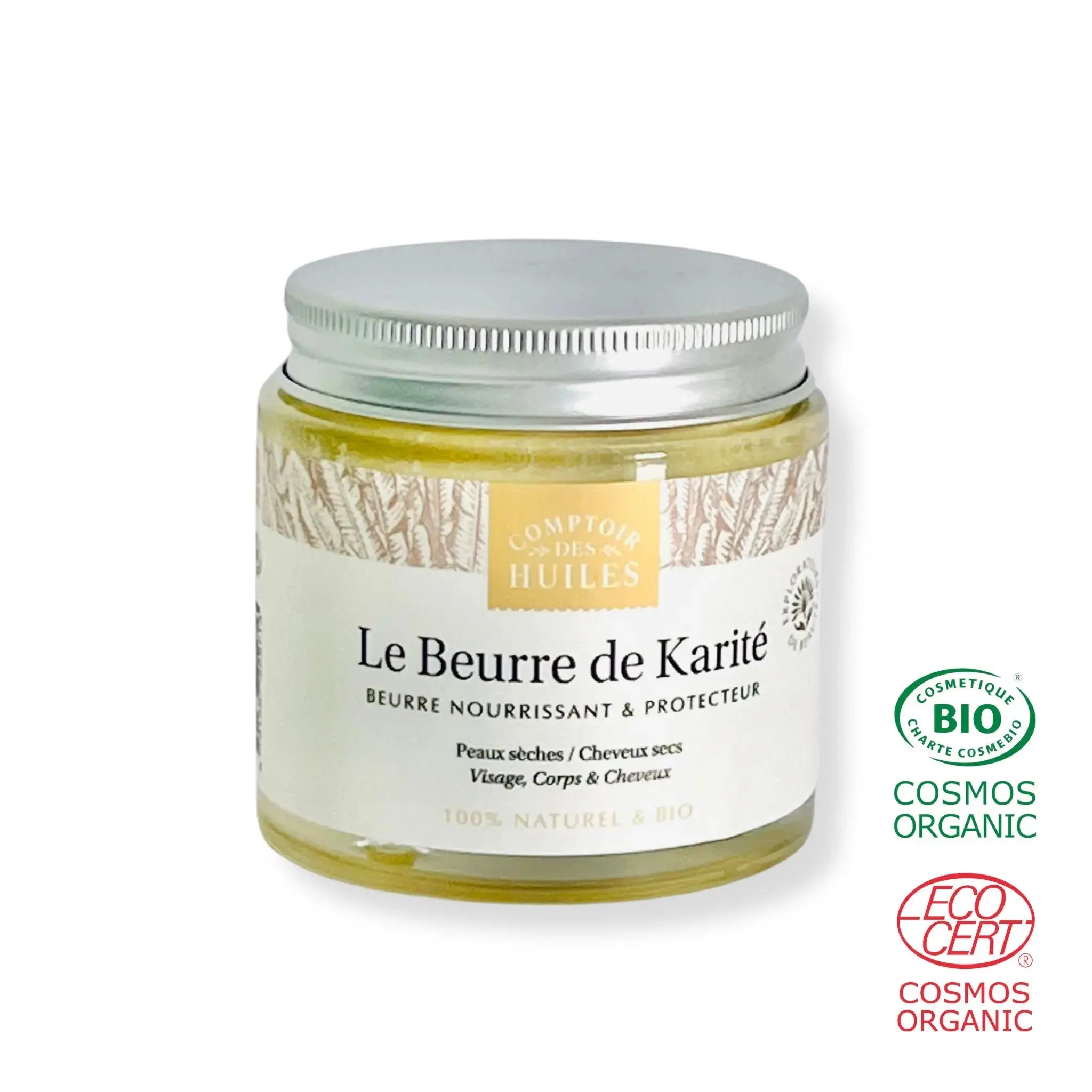 Beurre de karité bio 100ml Le Comptoir des huiles