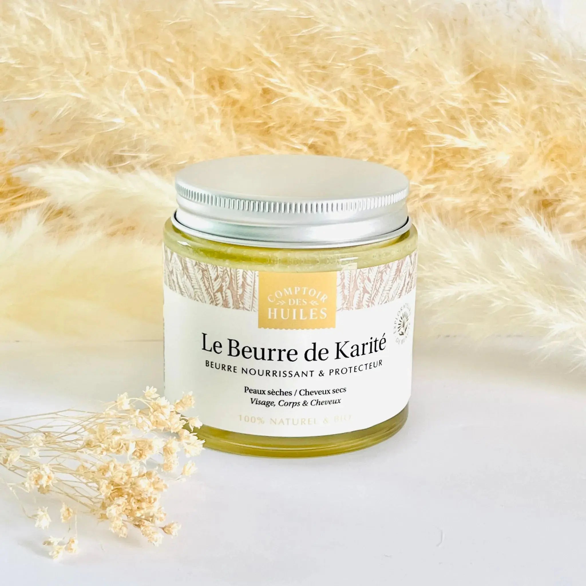 Beurre de karité bio 100ml Le Comptoir des huiles