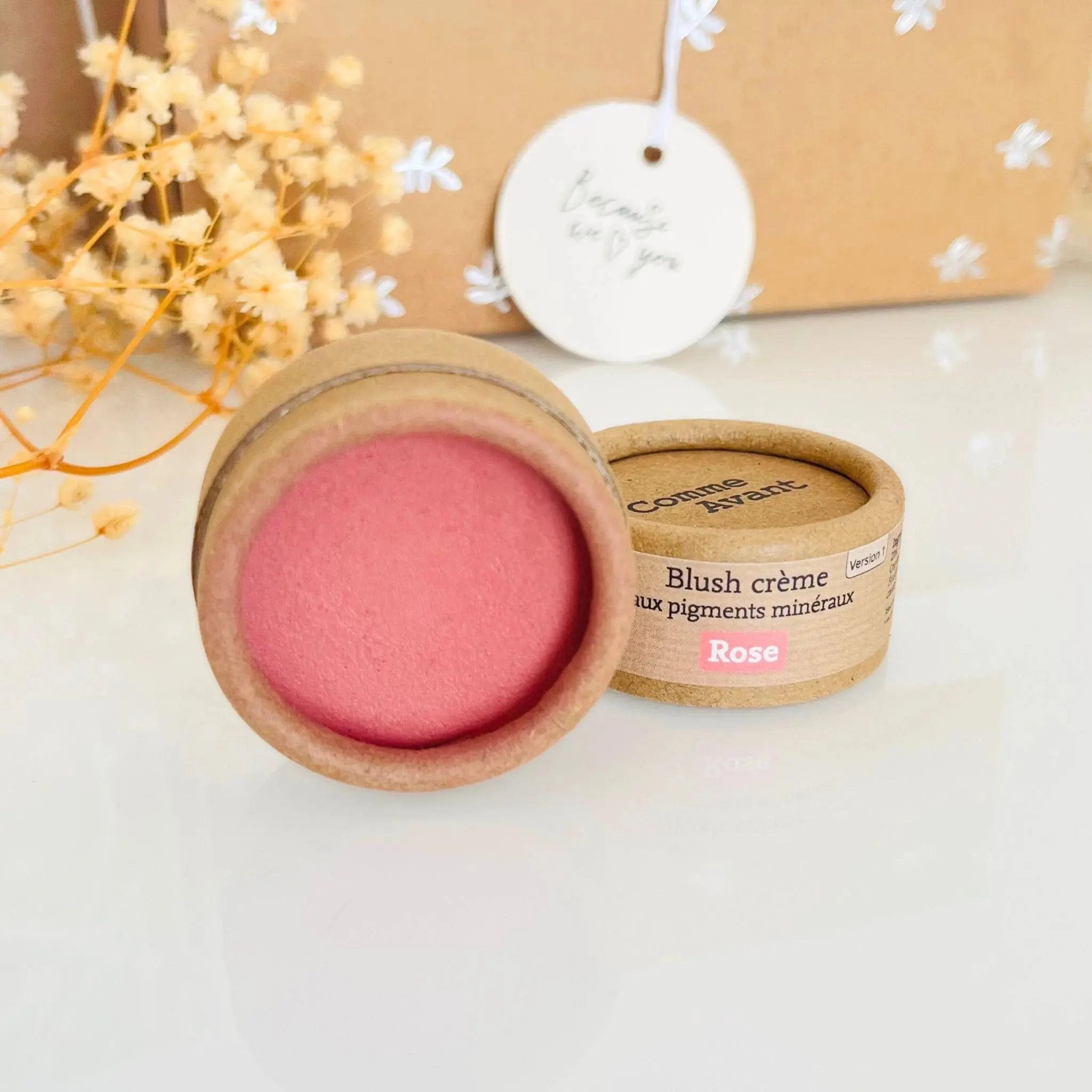 Blush crème rose tendre Comme Avant