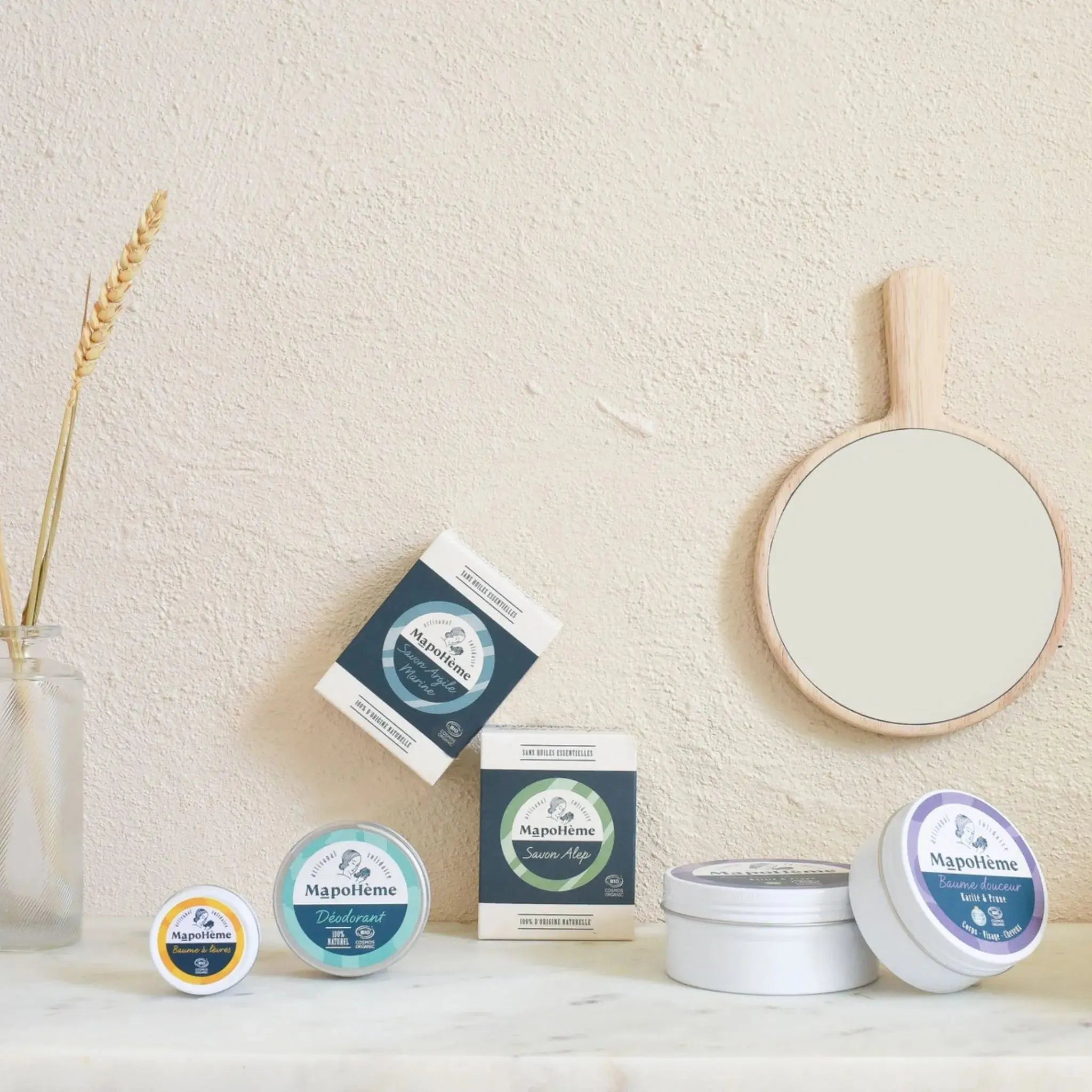 Savon Alep Bio hydratant Mapohème