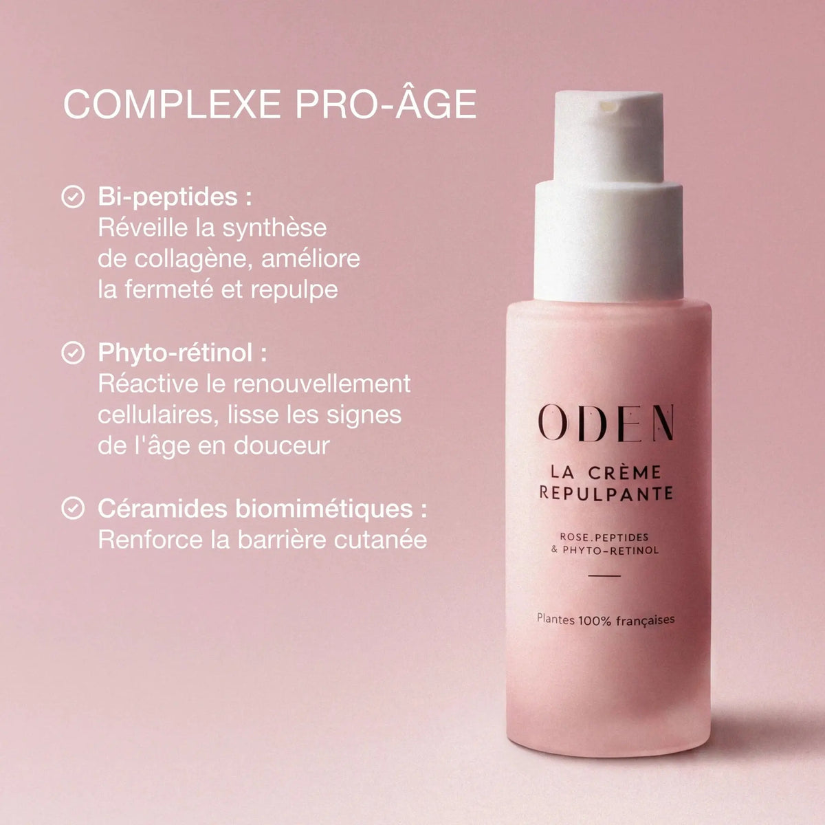 Crème repulpante anti-âge Oden