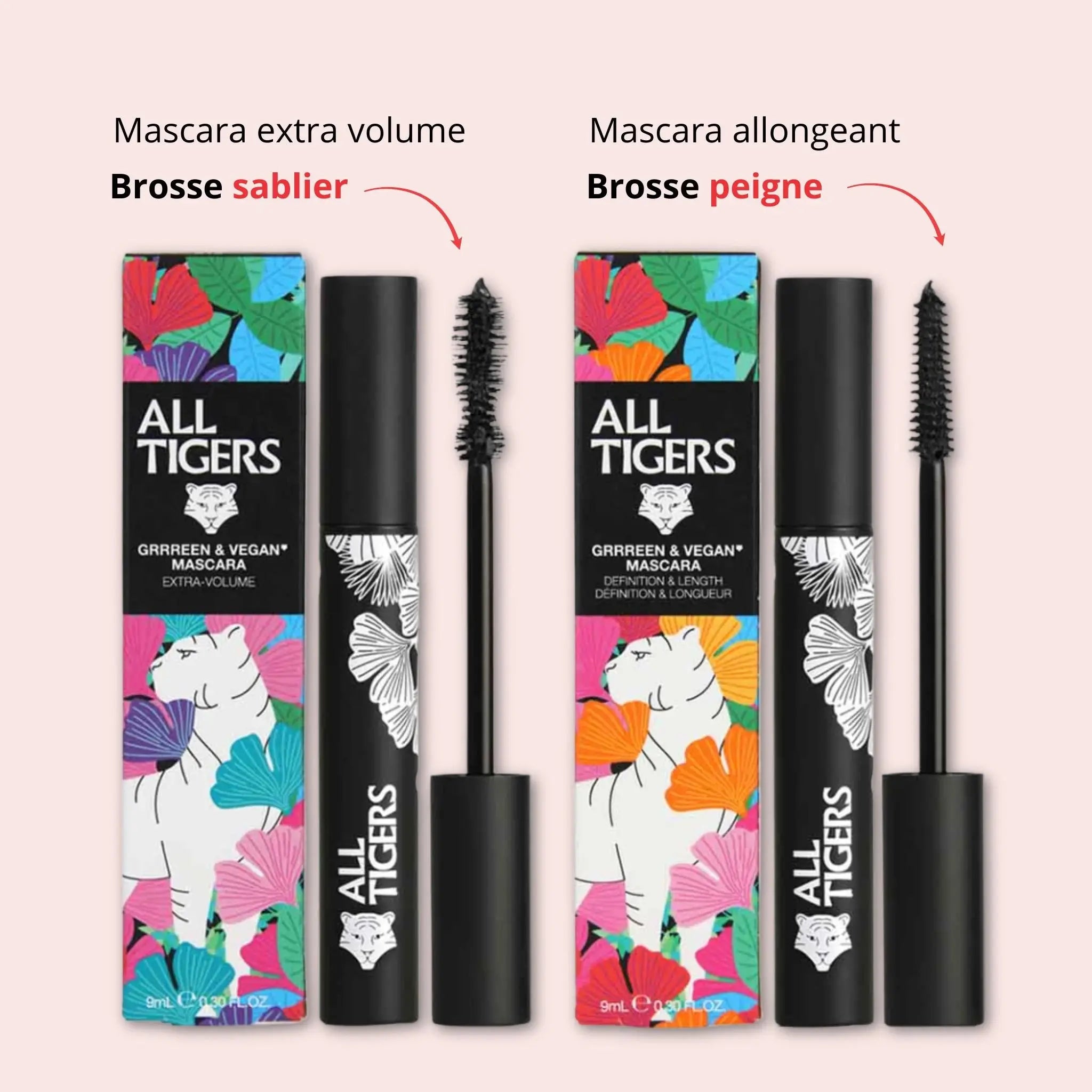 Mascara soin extra-volume yeux sensibles All tigers