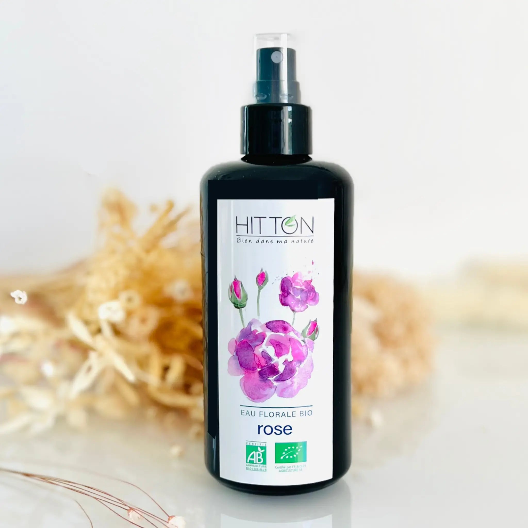 Eau florale de Rose Bio Anti-âge Ferme de Hitton