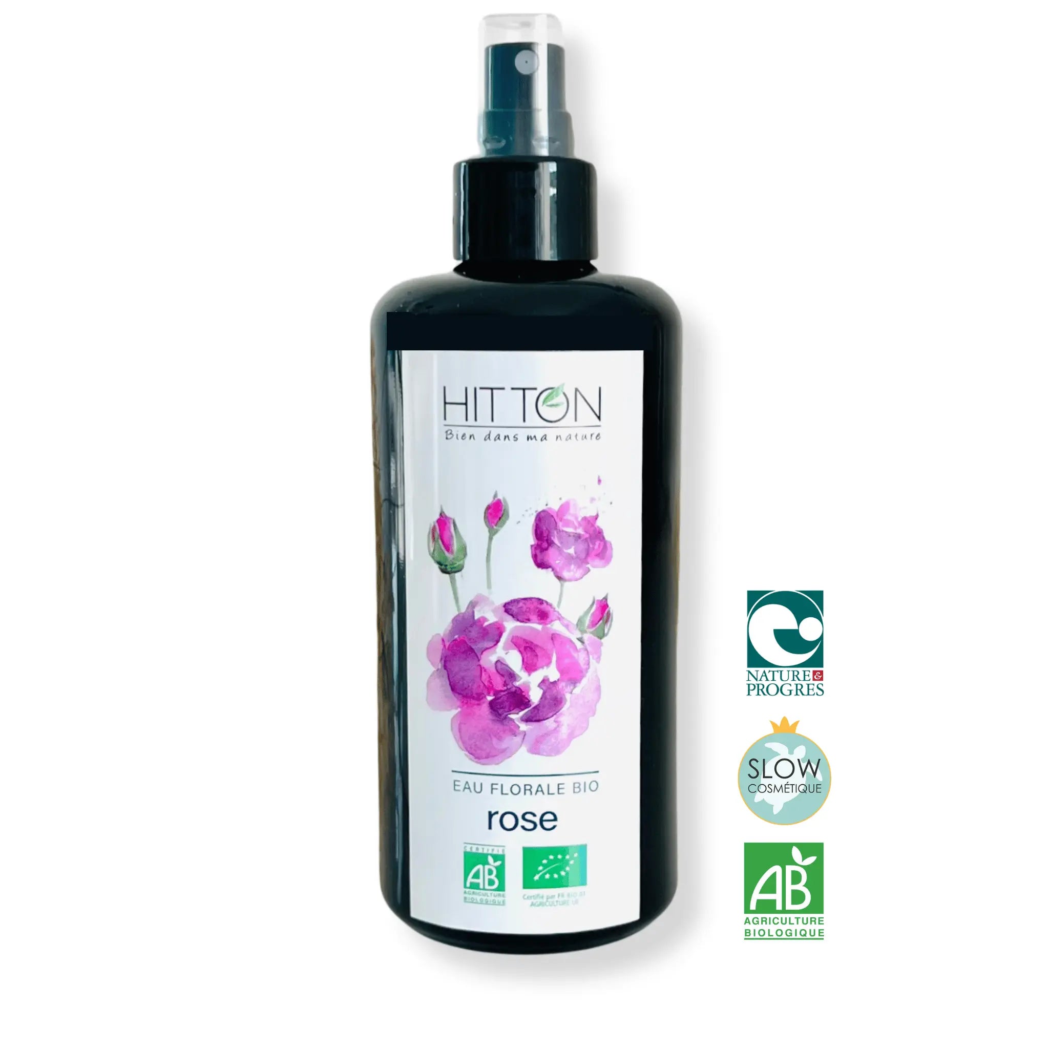 Eau florale de Rose Bio Anti-âge Ferme de Hitton