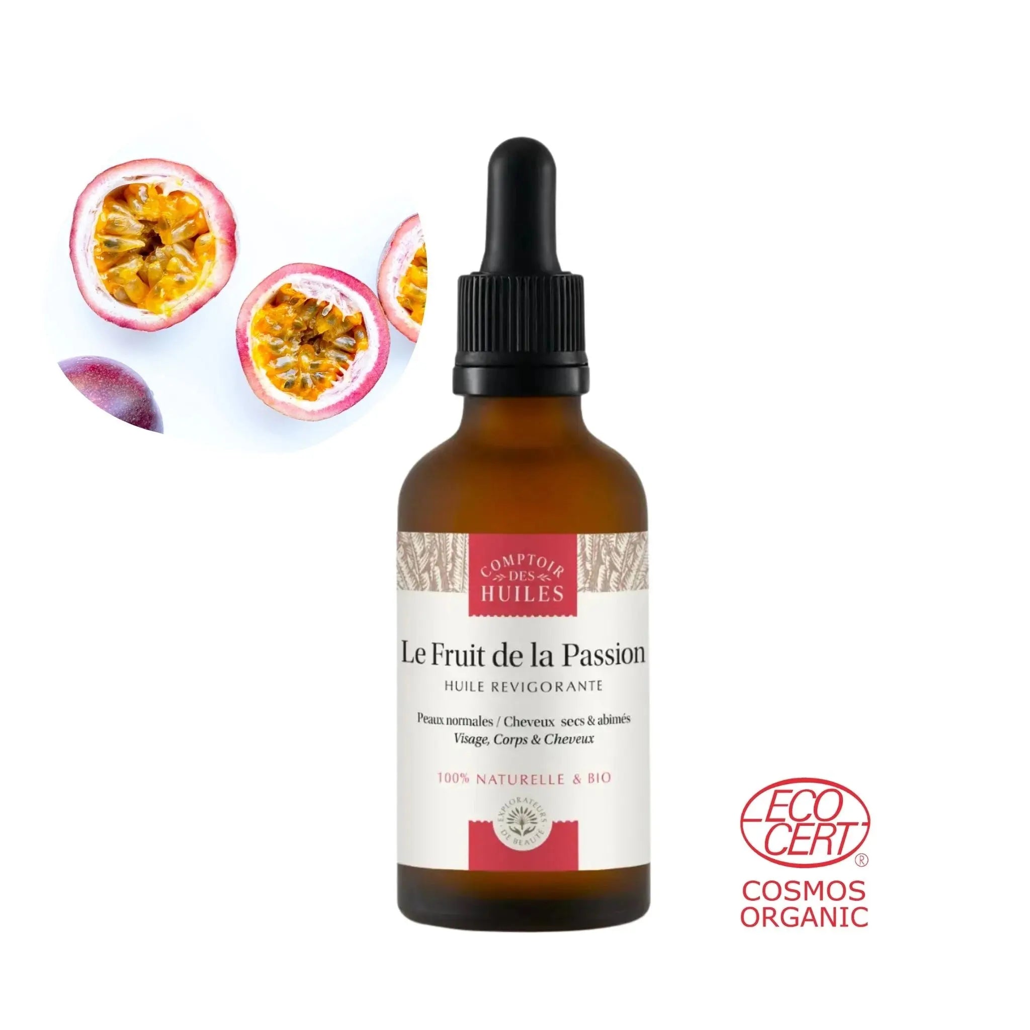 Huile de fruit de la passion régénérante Le Comptoir des huiles
