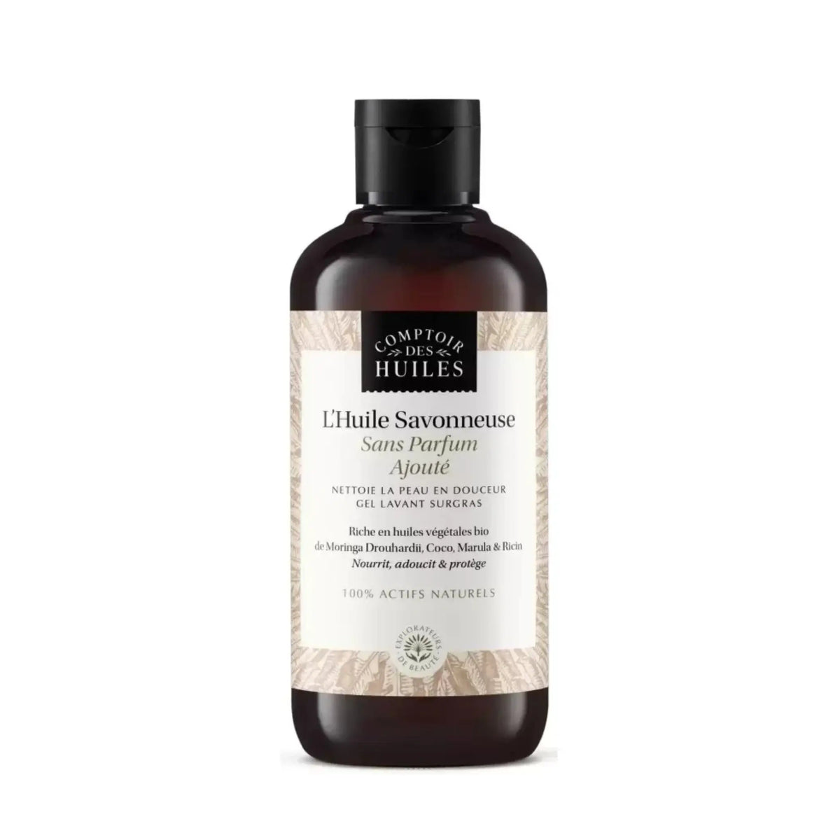 Huile de douche sans parfum BIO Le Comptoir des huiles