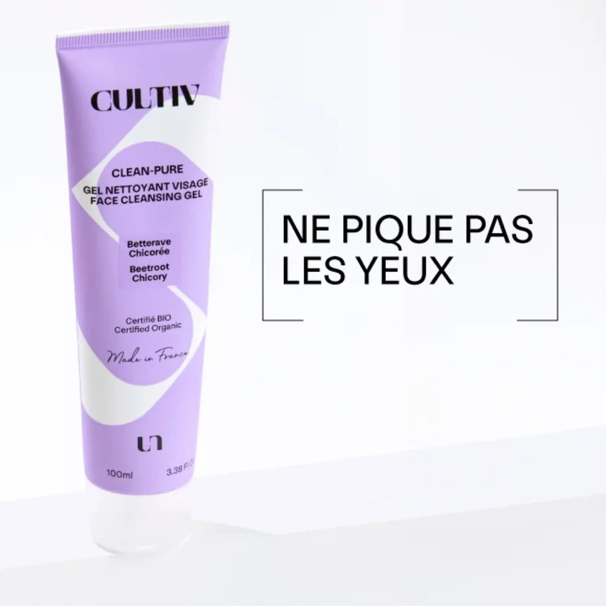 Gel nettoyant visage sans parfum