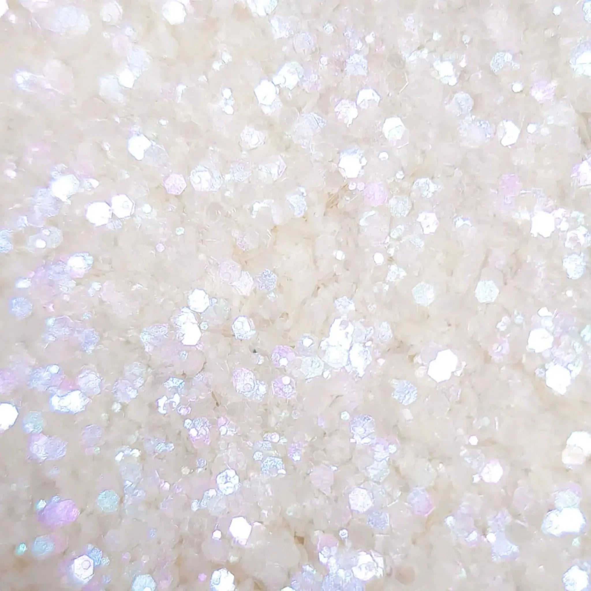 Paillettes biodégradables blanches nacrées Si Si La Paillette