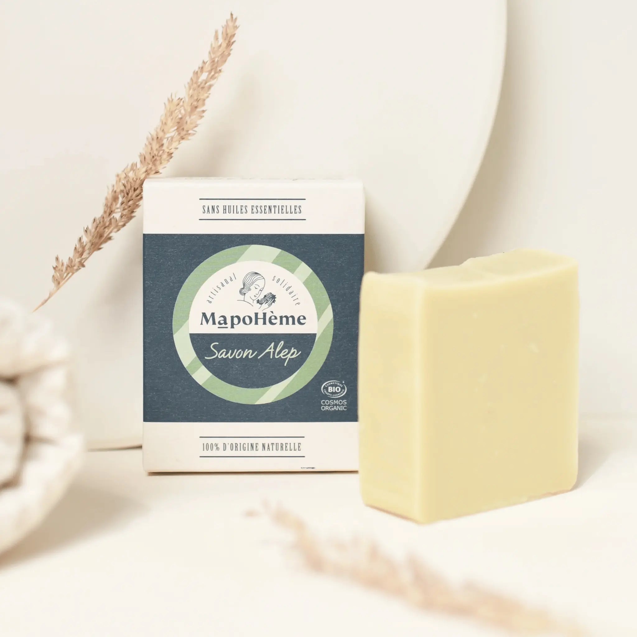 Savon Alep Bio hydratant Mapohème