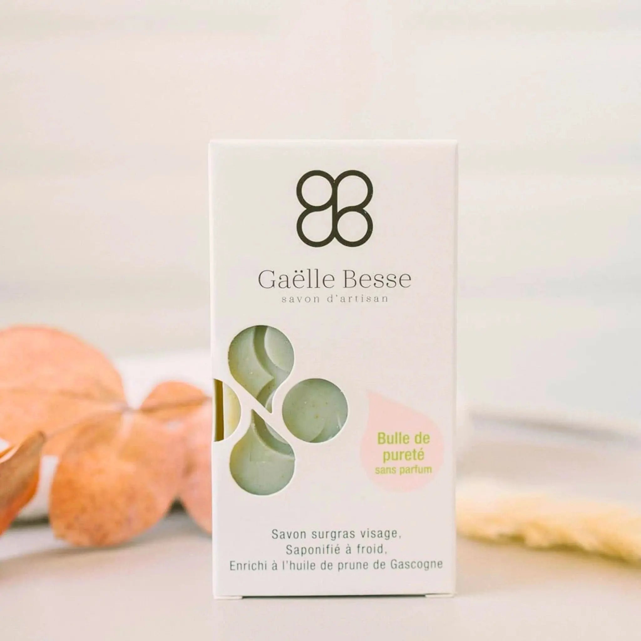 Savon Solide Équilibrant peaux mixtes acnéiques Gaëlle Besse