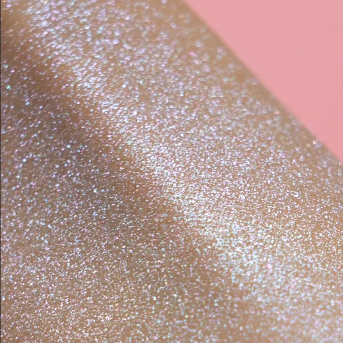 Spray poudre pailletée argentée holo