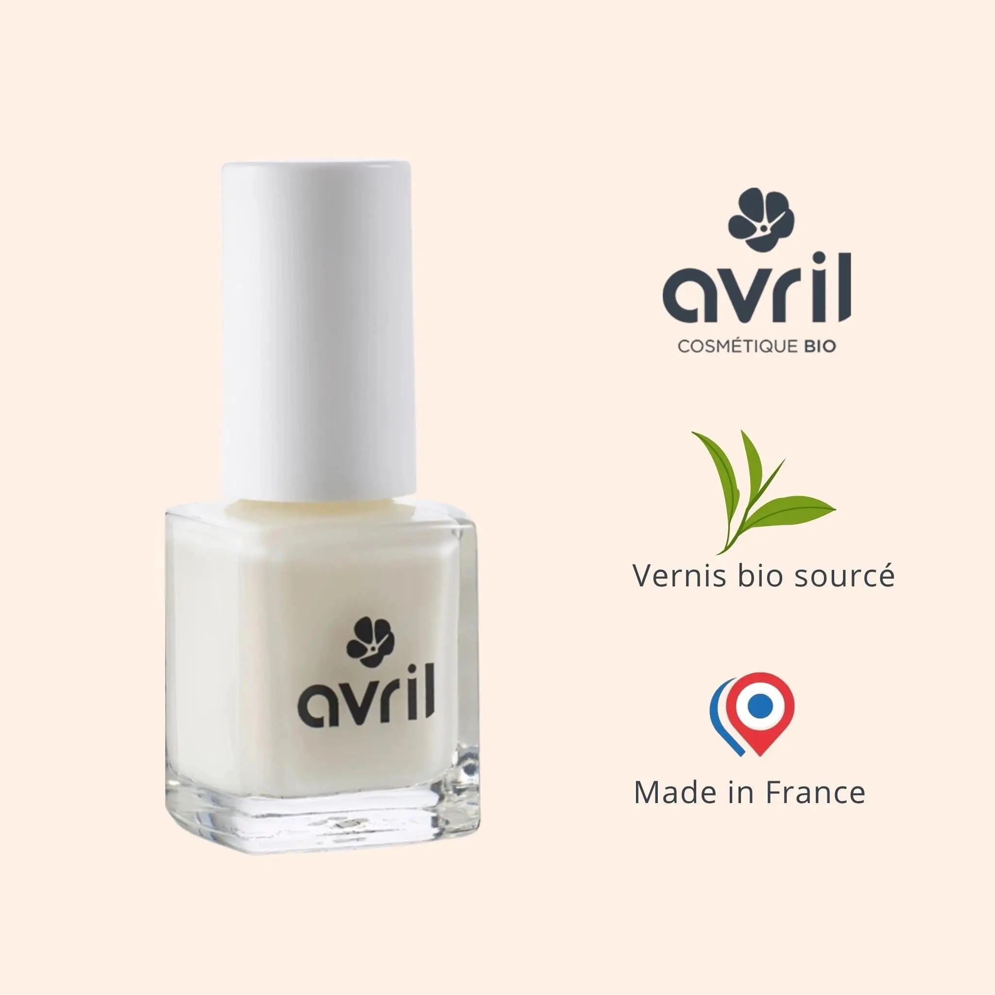 Vernis à ongles soin Blanchissant Avril