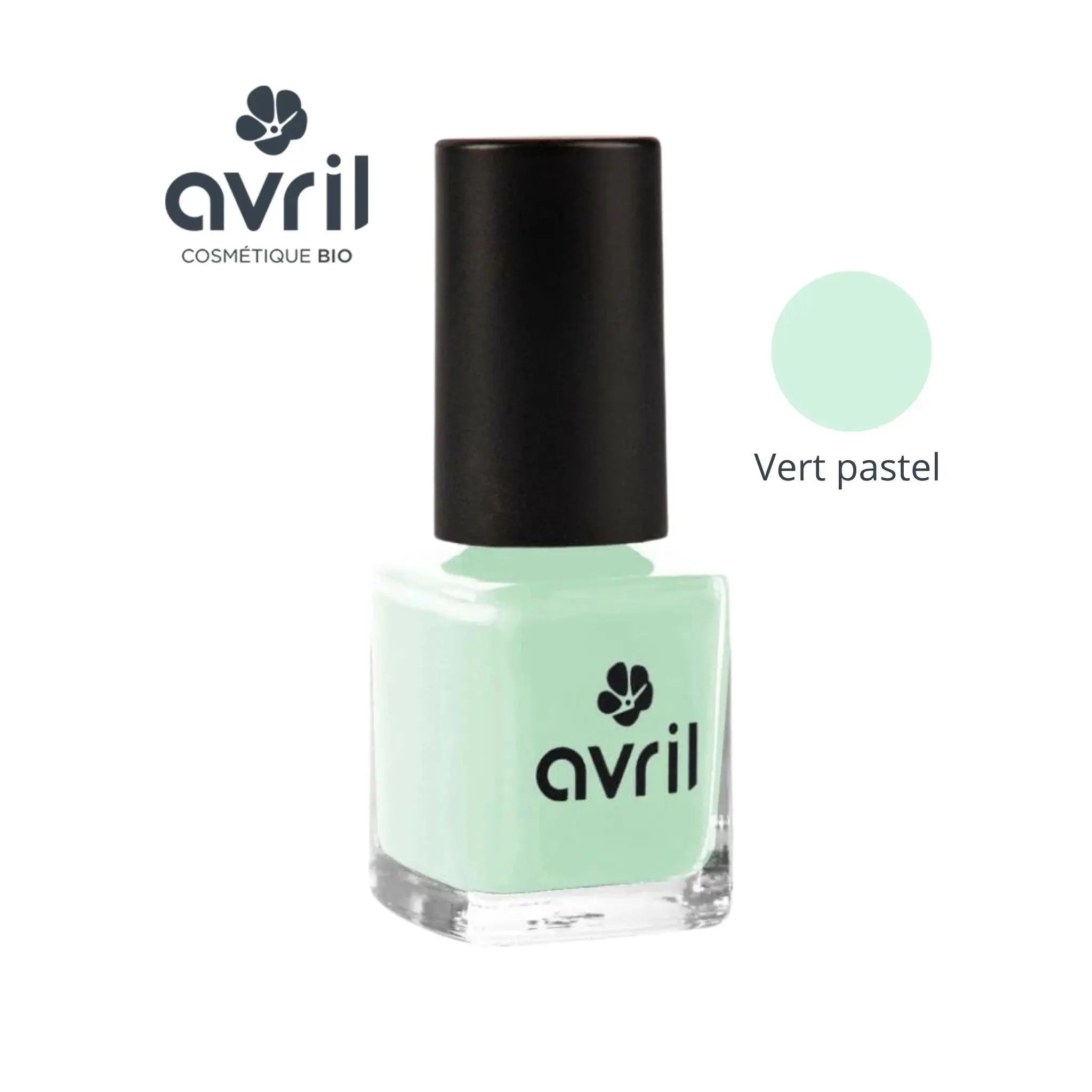 Vernis à ongles vegan Vert Pastel Avril