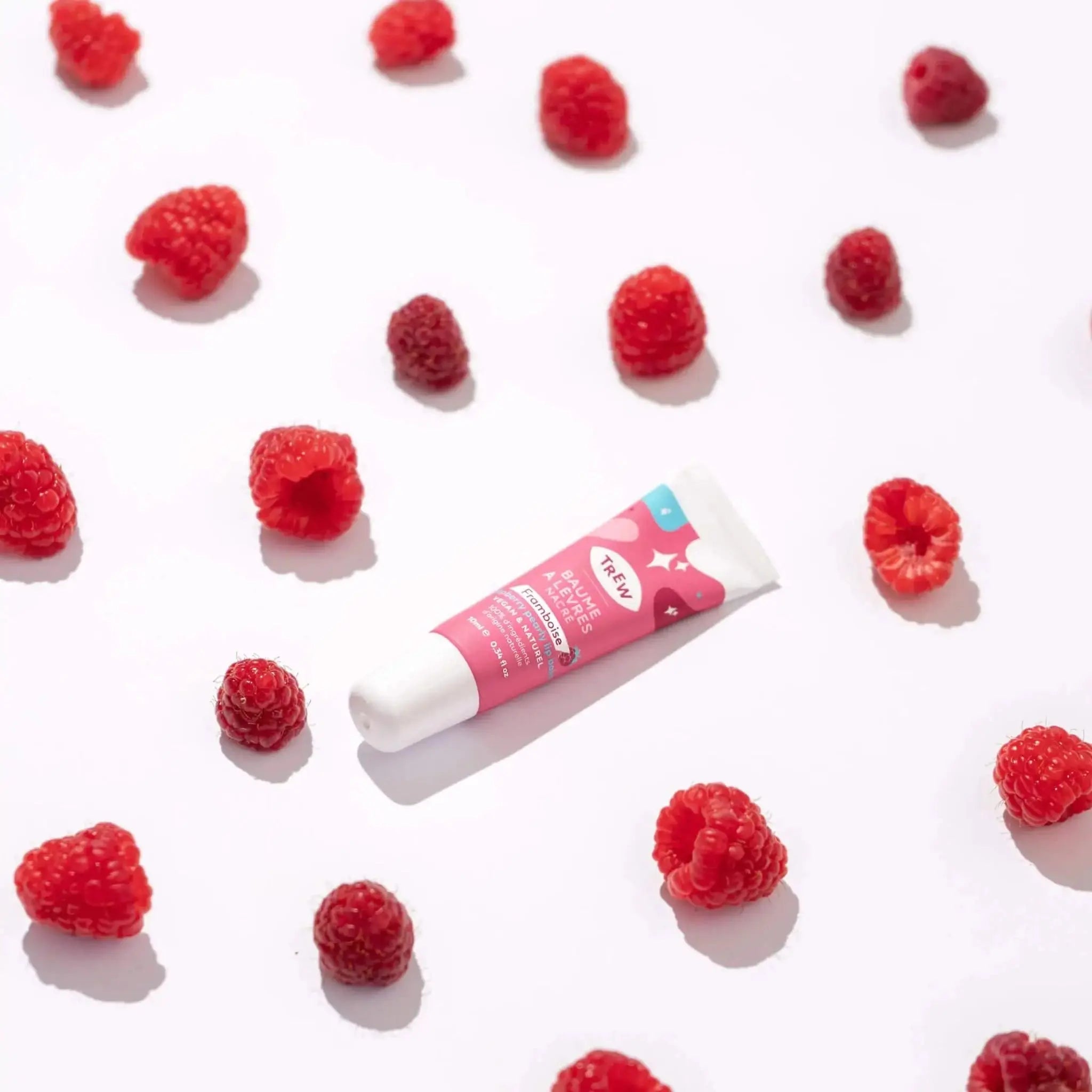 Baume à lèvres hydratant teinté Framboise Trew