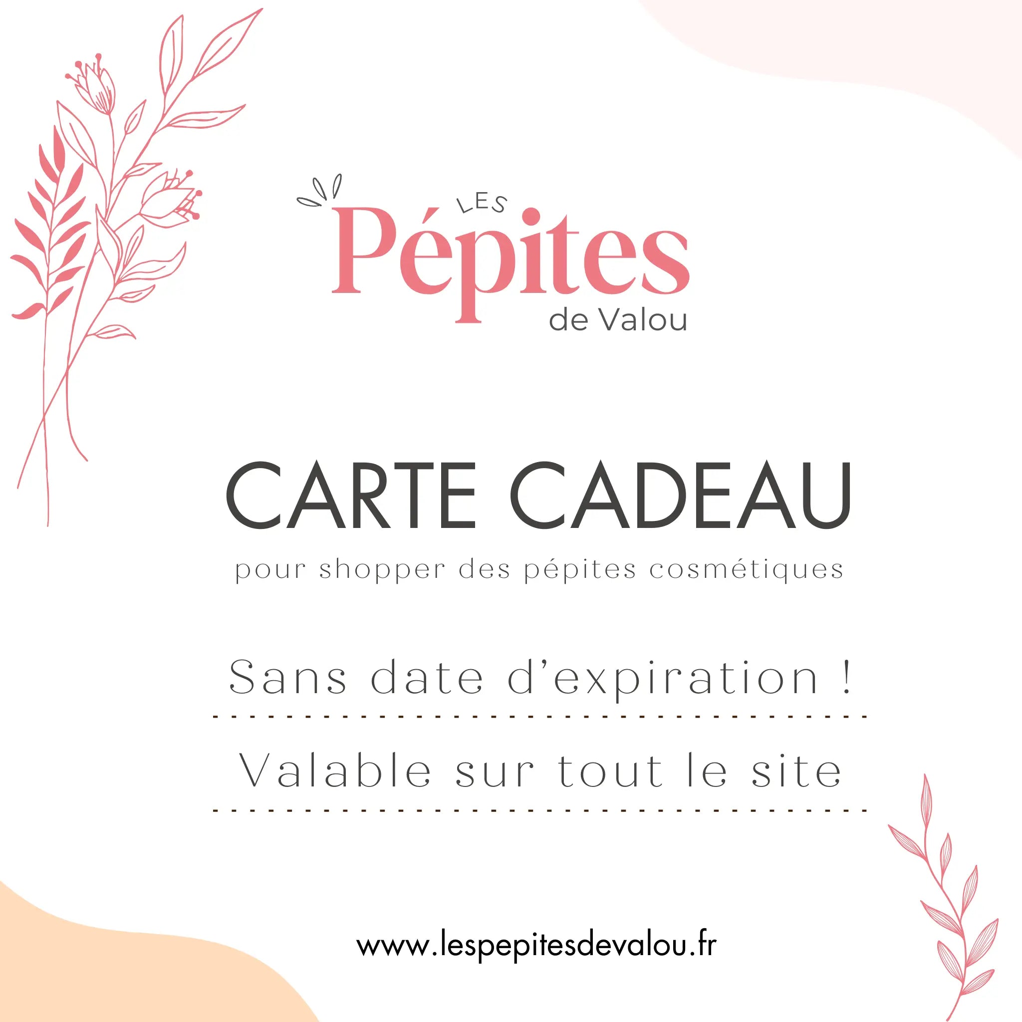 🎁 Carte cadeau Les Pépites de Valou