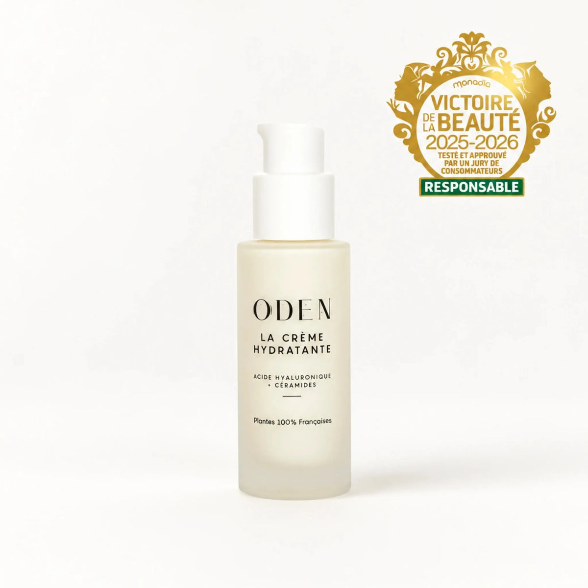 Crème hydratante acide hyaluronique et céramides