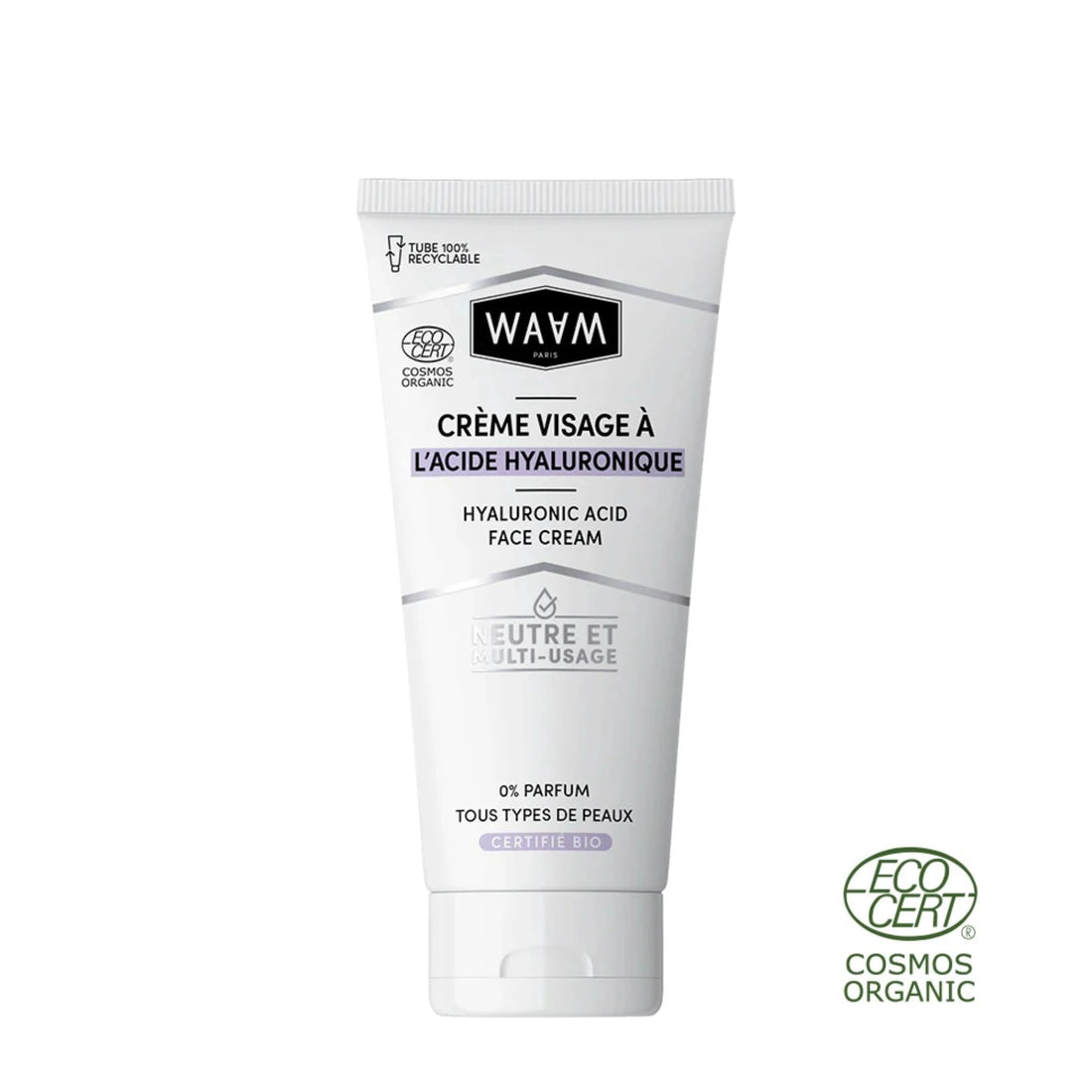 Crème Visage BIO Acide hyaluronique