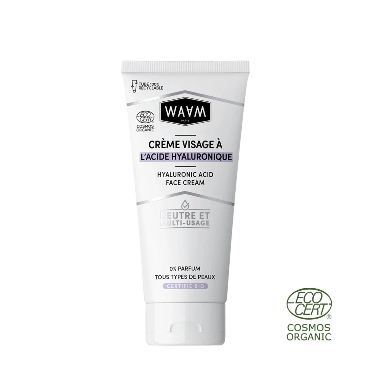 Crème Visage BIO Acide hyaluronique