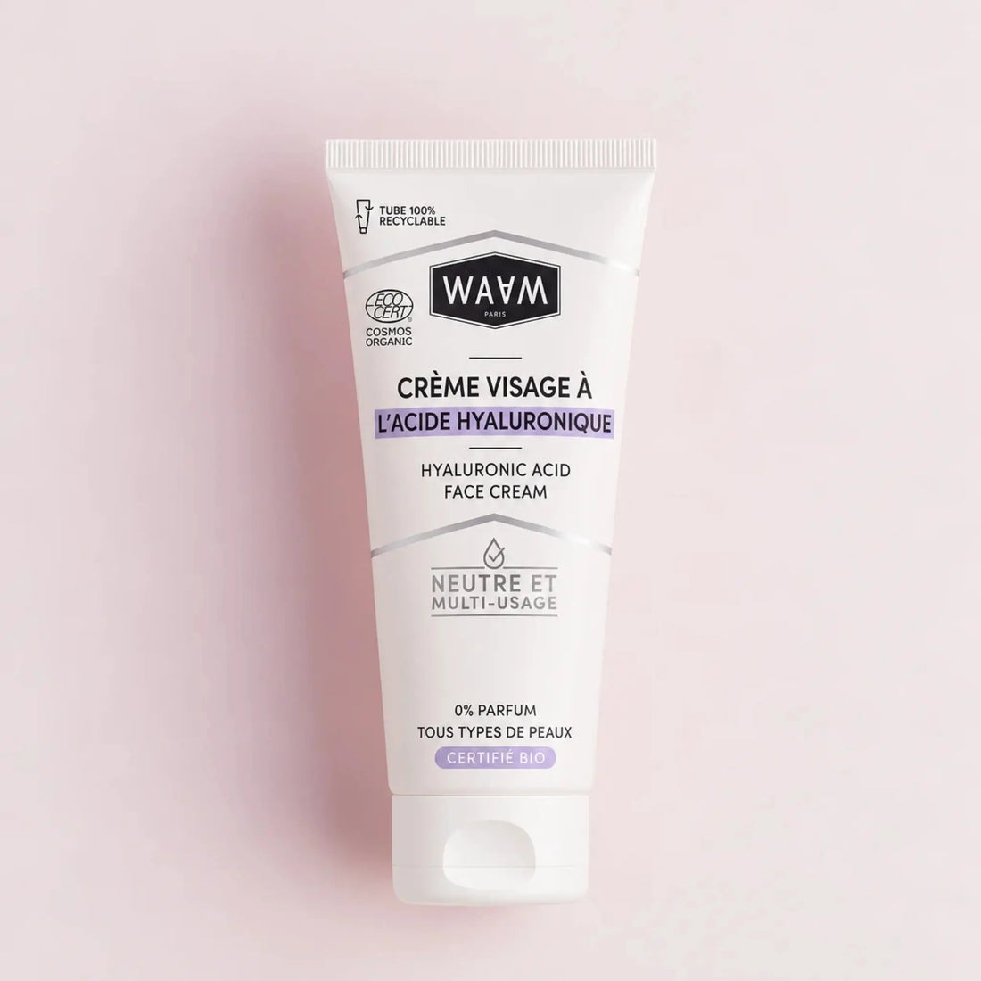 Crème Visage BIO Acide hyaluronique Waam