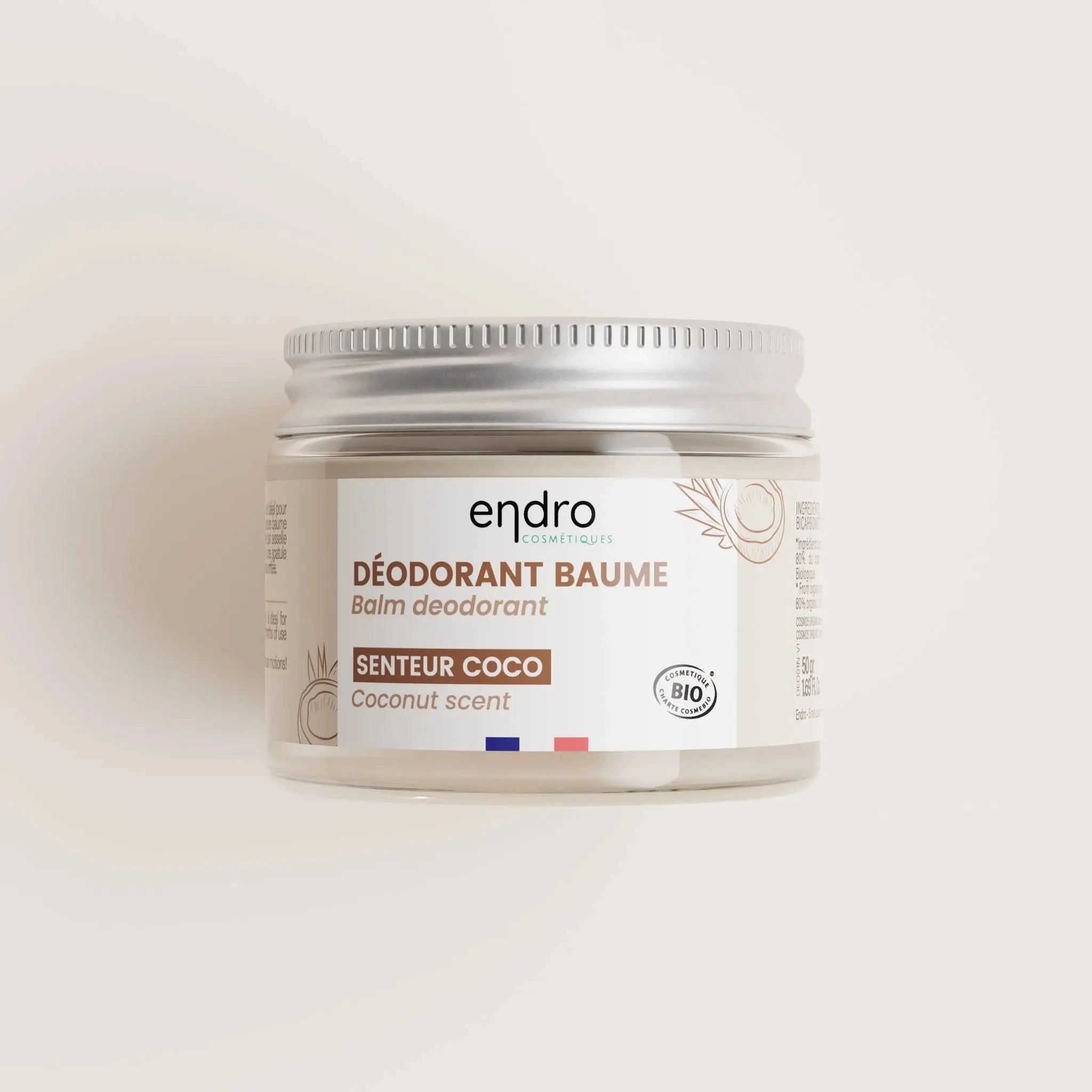 Déodorant naturel sans huiles essentielles Endro