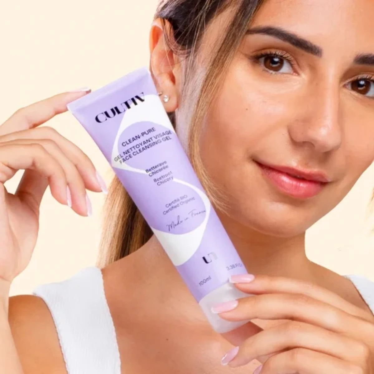 Gel nettoyant visage sans parfum