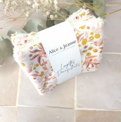 5 Lingettes démaquillantes réutilisables