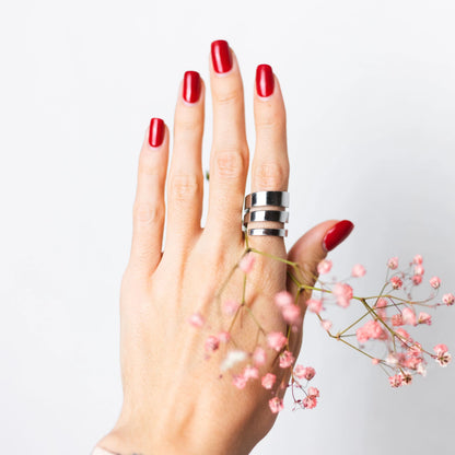 Vernis à ongles vegan Rouge grenat
