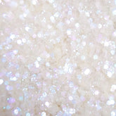 Paillettes biodégradables blanches nacrées Si Si La Paillette