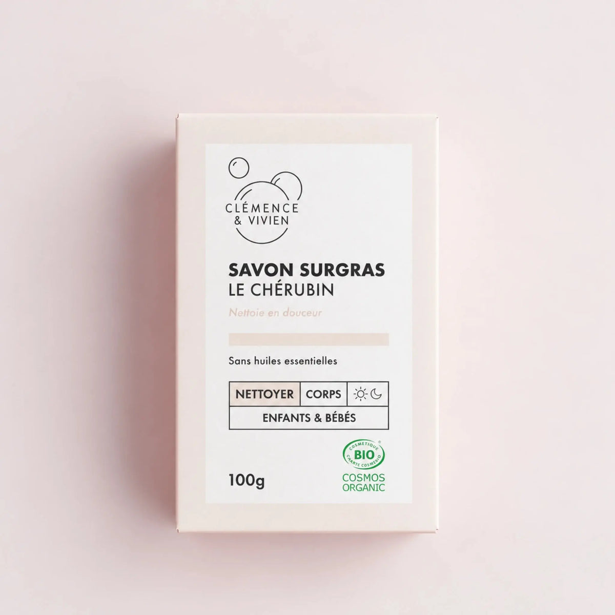 Savon Bébé Bio tout doux Clémence et Vivien