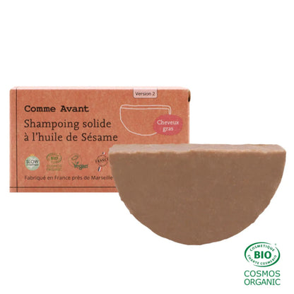 Shampoing Solide Bio Cheveux Gras