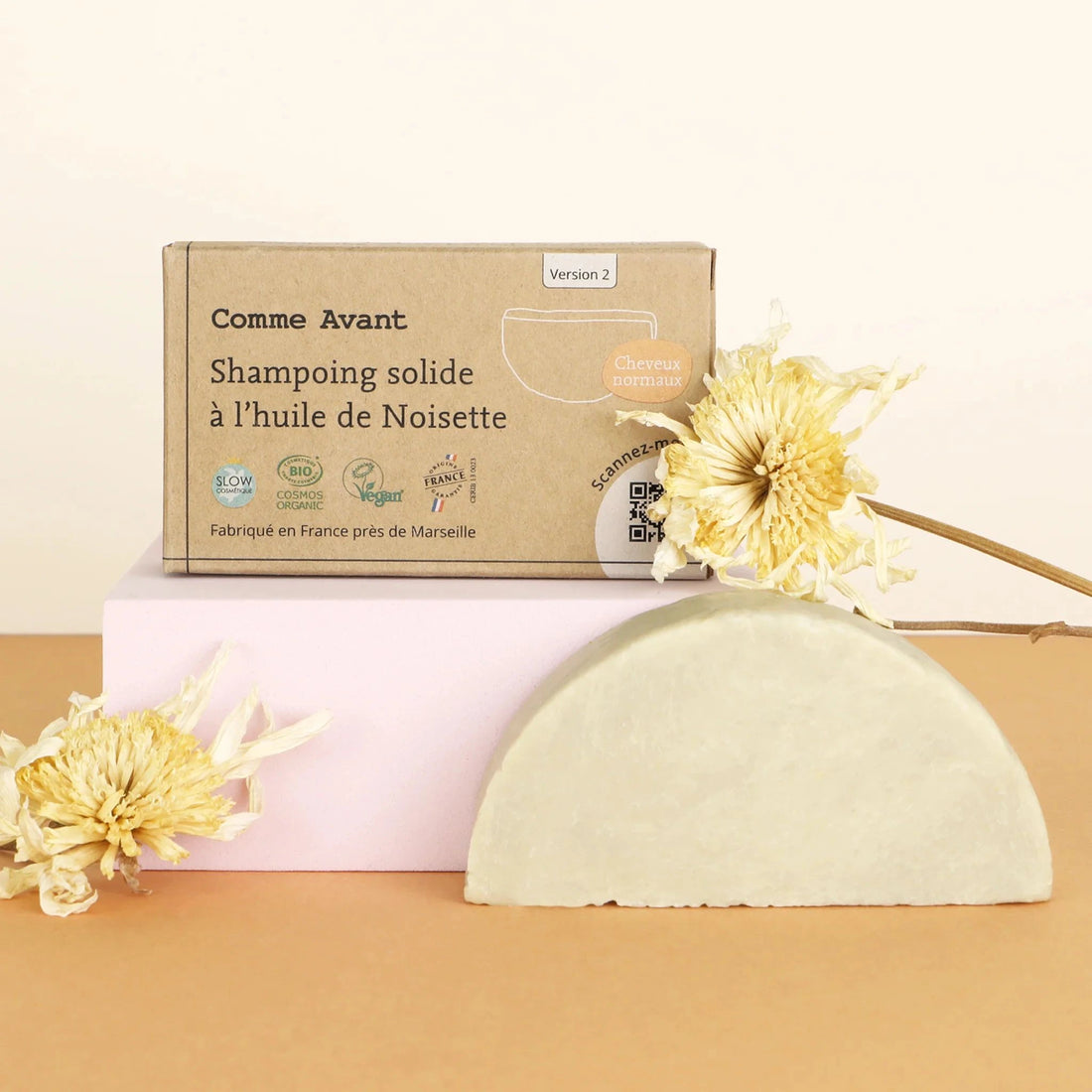Shampoing Solide BIO Cheveux Normaux