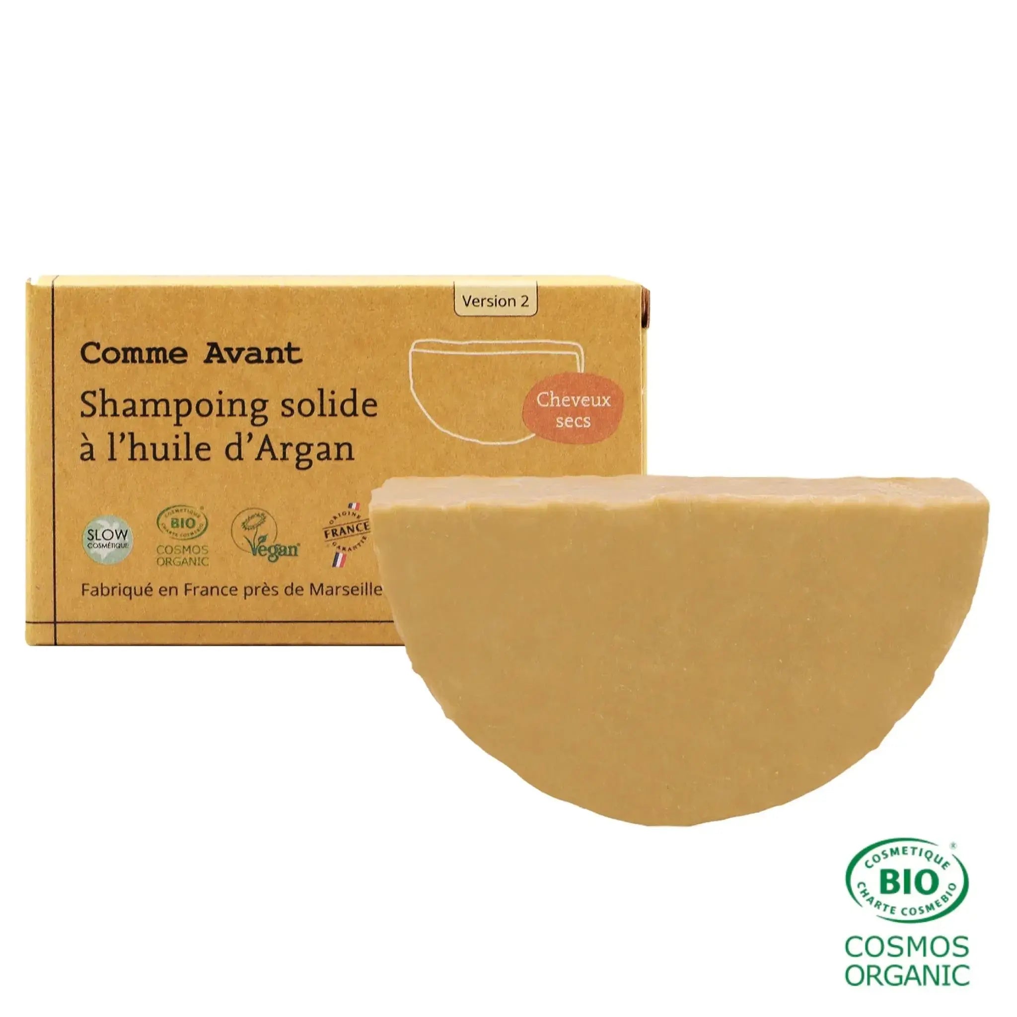 Shampoing Solide Bio Cheveux Secs Nourrissant Comme Avant