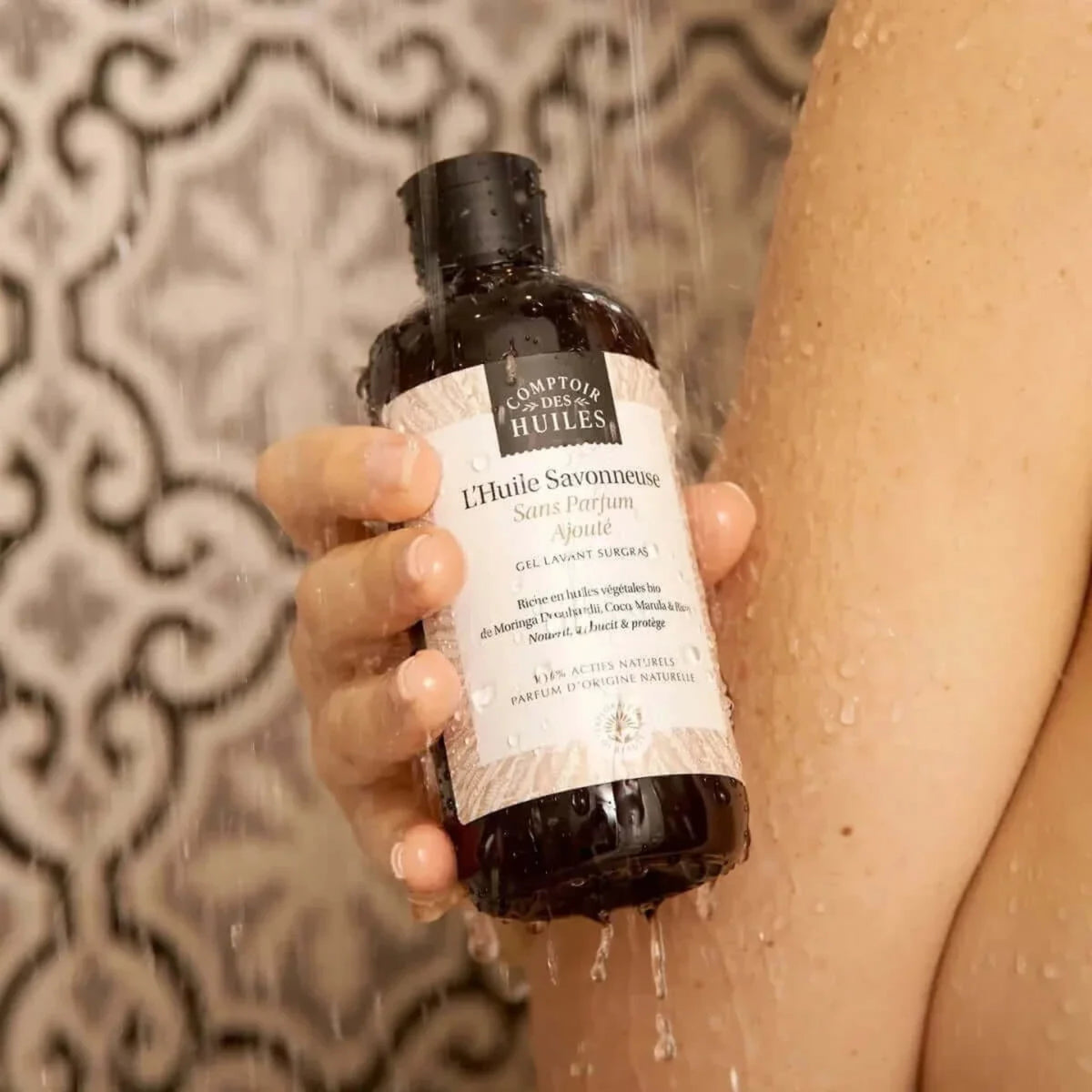 Huile de douche sans parfum BIO