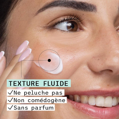 Crème matifiante hydratante anti-brillance